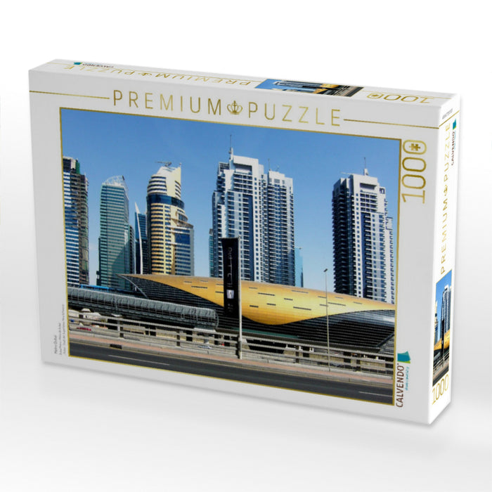 Metro Dubai - CALVENDO Foto-Puzzle'