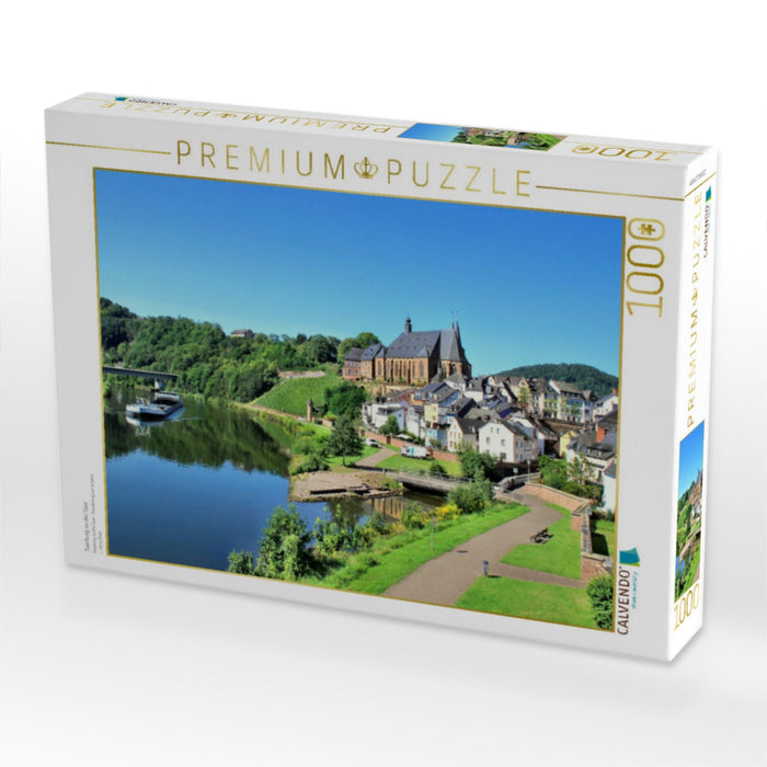 Saarburg an der Saar - CALVENDO Foto-Puzzle'