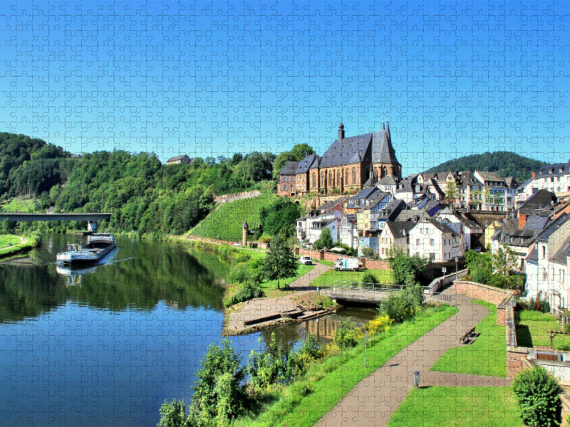 Saarburg an der Saar - CALVENDO Foto-Puzzle'