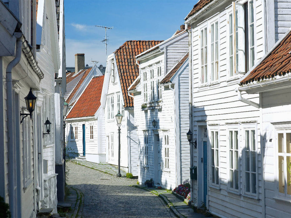 Stavanger, Gamle Stavanger - CALVENDO Foto-Puzzle'