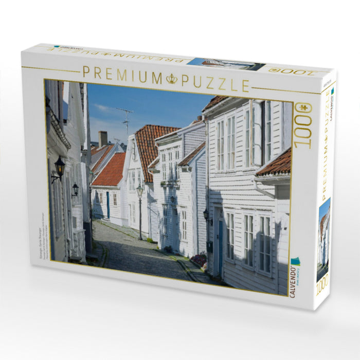 Stavanger, Gamle Stavanger - CALVENDO Foto-Puzzle'