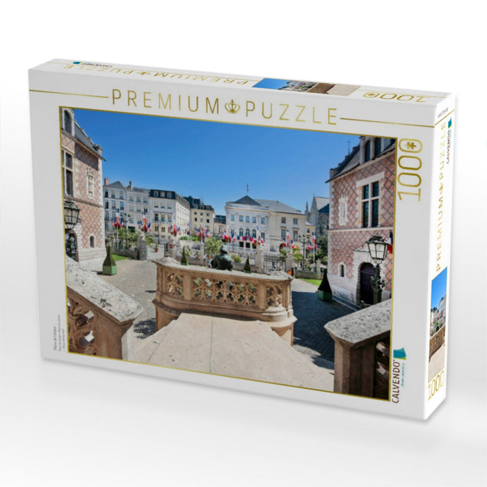 Place de Létape - CALVENDO Foto-Puzzle'