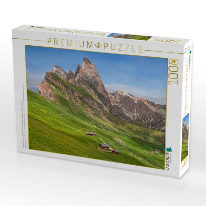 Ein Motiv aus dem Kalender Dolomiten, Alpenparadies im Norden Italiens - CALVENDO Foto-Puzzle'