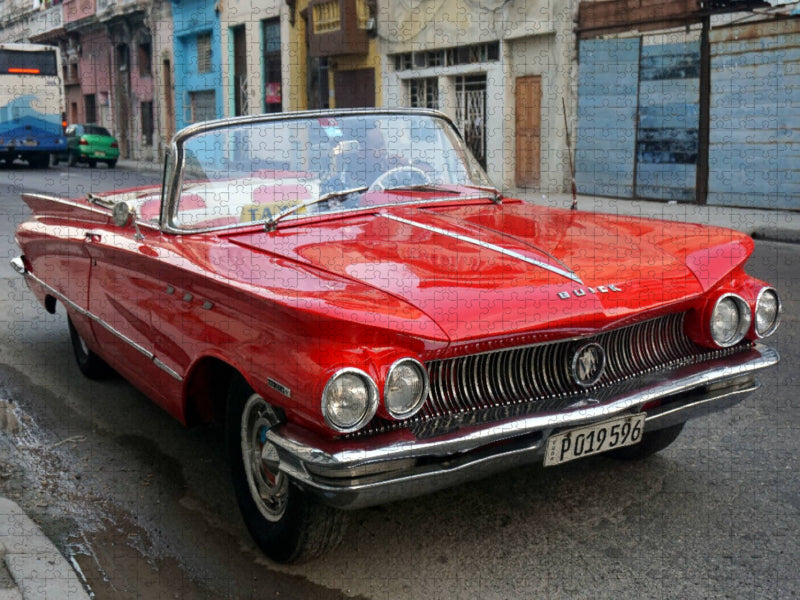 Der Oldtimer BUICK INVICTA aus dem Jahre 1959 in Havanna - CALVENDO Foto-Puzzle'