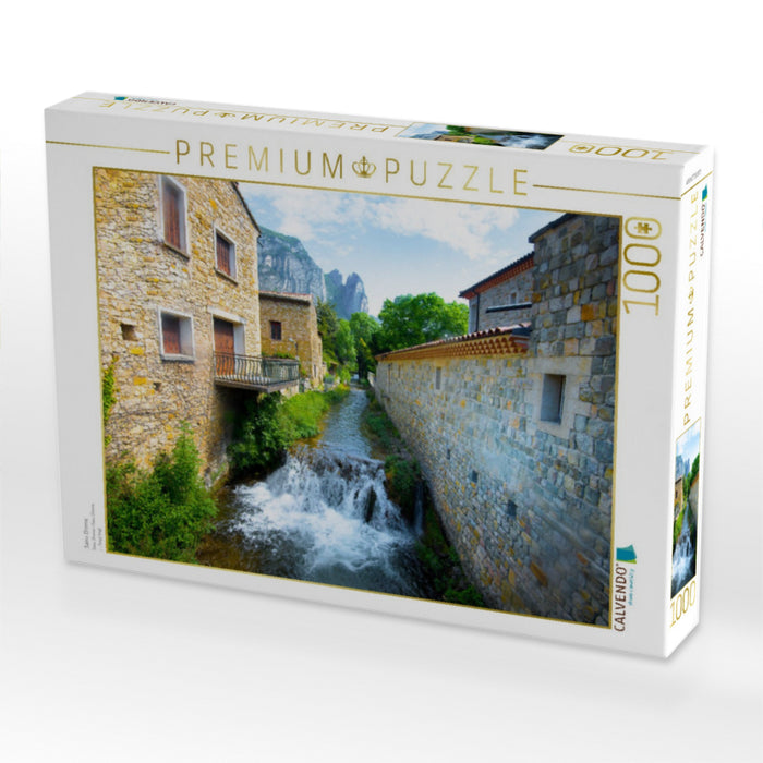 Saou, Drome - CALVENDO Foto-Puzzle'