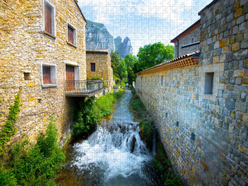 Saou, Drome - CALVENDO Foto-Puzzle'