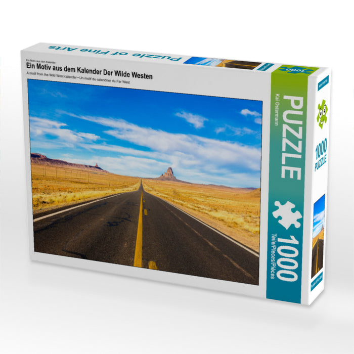 Le Far West - Puzzle photo CALVENDO 