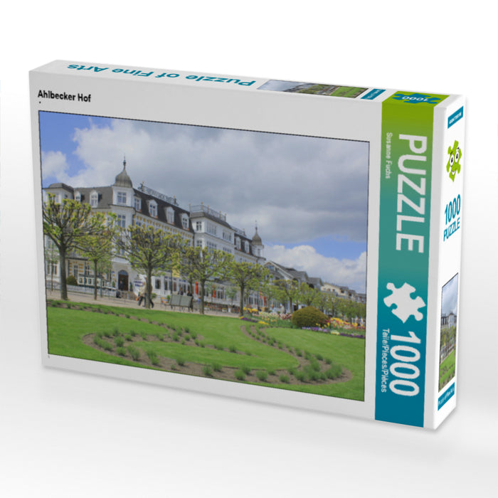 Ahlbecker Hof 1000 Teile Puzzle quer - CALVENDO Foto-Puzzle'