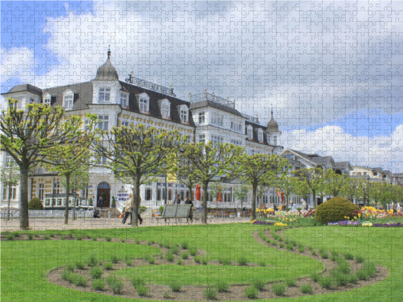 Ahlbecker Hof 1000 Teile Puzzle quer - CALVENDO Foto-Puzzle'