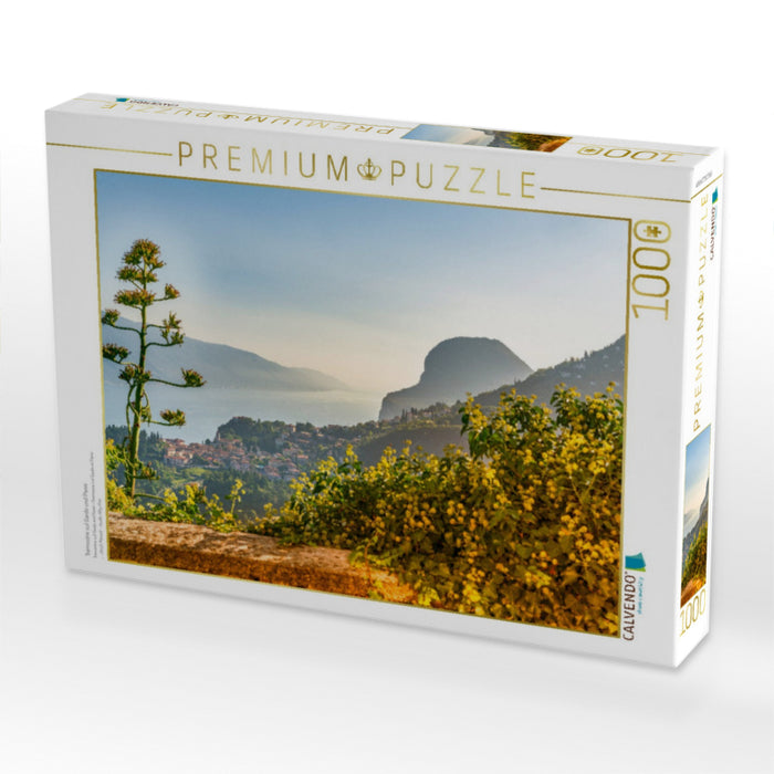 Tremosine sul Garda und Pieve - CALVENDO Foto-Puzzle'