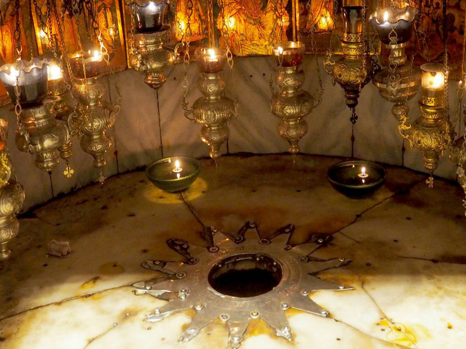 Grotte in Jesu Geburtskirche - CALVENDO Foto-Puzzle'