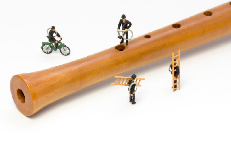Premium Textil-Leinwand Flötenlochkehrer