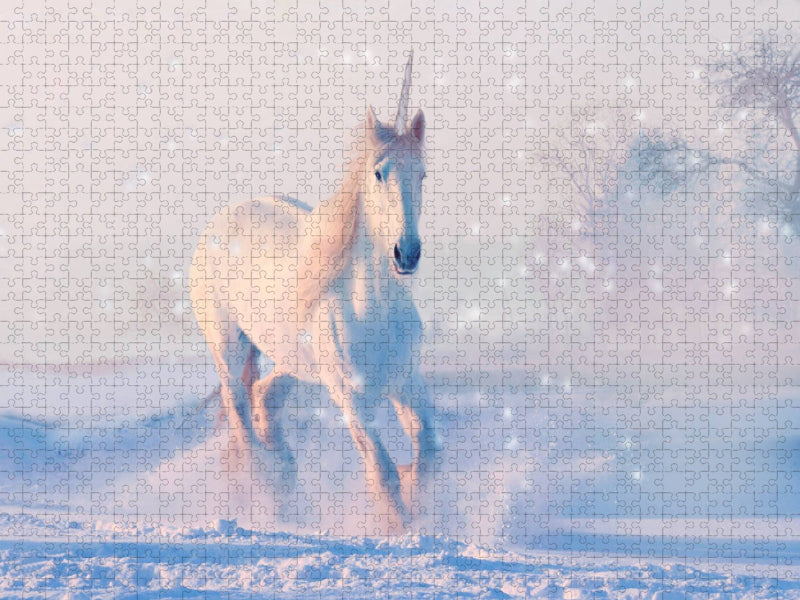 Einhorn - CALVENDO Foto-Puzzle'