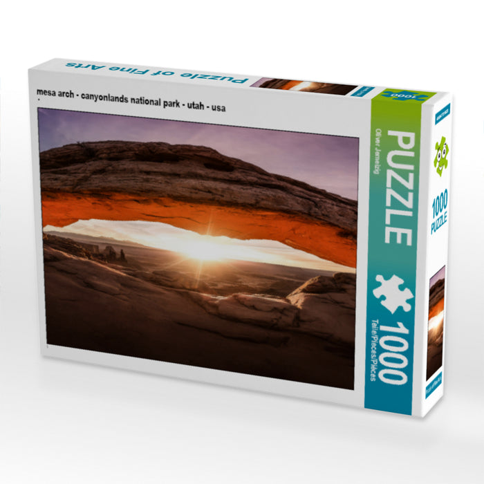 mesa arch - canyonlands national park - utah - usa 1000 Teile Puzzle quer - CALVENDO Foto-Puzzle'