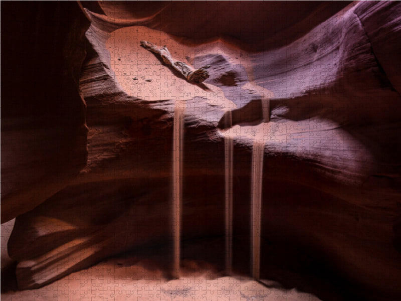 Antelope Canyon - Arizona - USA 1000 Teile Puzzle quer - CALVENDO Foto-Puzzle'