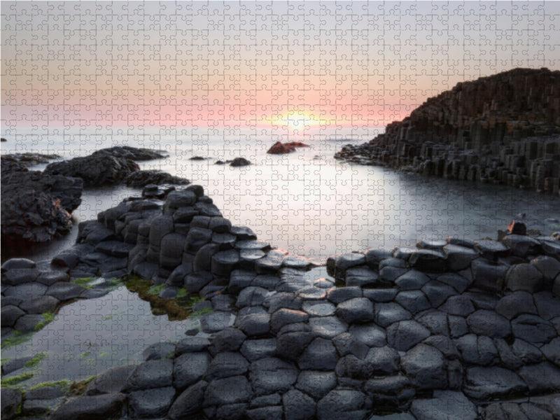 Giant's Causeway 1000 Teile Puzzle quer - CALVENDO Foto-Puzzle'