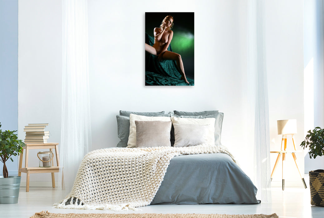 Premium textile canvas Premium textile canvas 80 cm x 120 cm high Sensual nude photography 