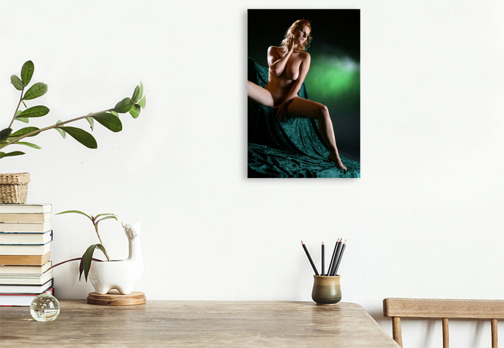 Premium textile canvas Premium textile canvas 80 cm x 120 cm high Sensual nude photography 