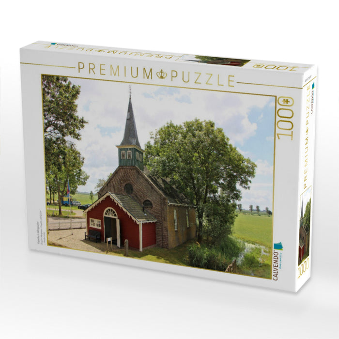 Kapelle in Allingawier - CALVENDO Foto-Puzzle'