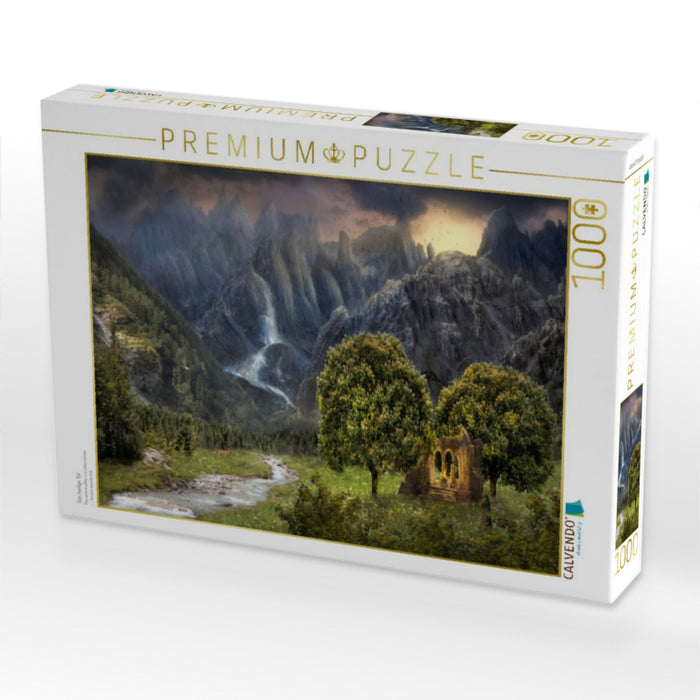 Das heilige Tal - CALVENDO Foto-Puzzle'