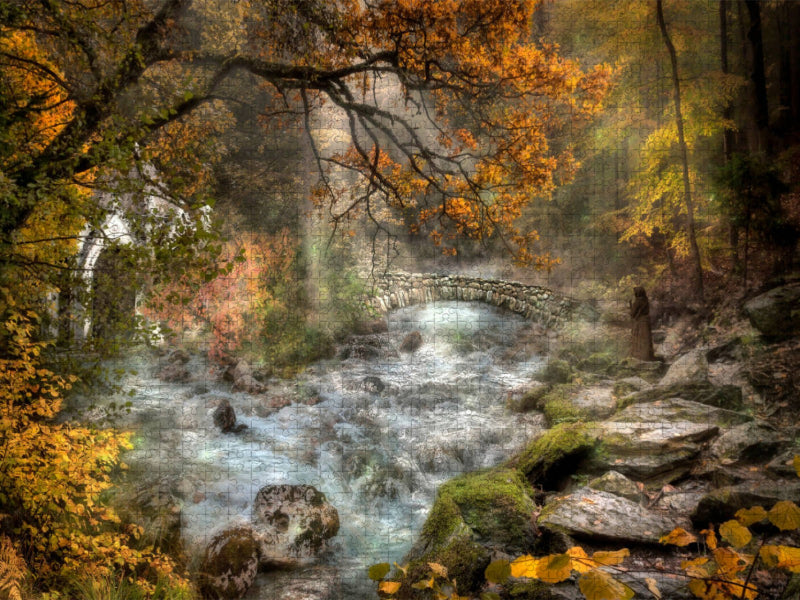 Das Herz des Waldes - CALVENDO Foto-Puzzle'