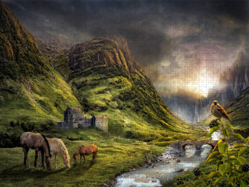 Am Ende des Sommers - CALVENDO Foto-Puzzle'