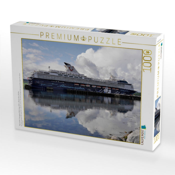 Mein Schiff 1, Passagiere 1924, Länge 262 m, Breite 32 m, 21,5 Kn. - CALVENDO Foto-Puzzle'