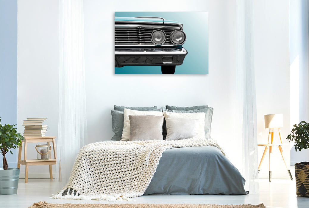 Premium Textil-Leinwand Premium Textil-Leinwand 120 cm x 80 cm quer US Autoklassiker Oldtimer Klassik Auto Ein Motiv aus dem Kalender Amerikanische Legenden Autoklassiker der 50er und 60er Jahre von Beate Gube