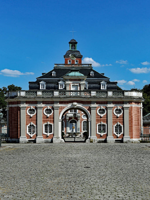 Amtsgericht und Amalienbrunnen in Bruchsal - CALVENDO Foto-Puzzle'