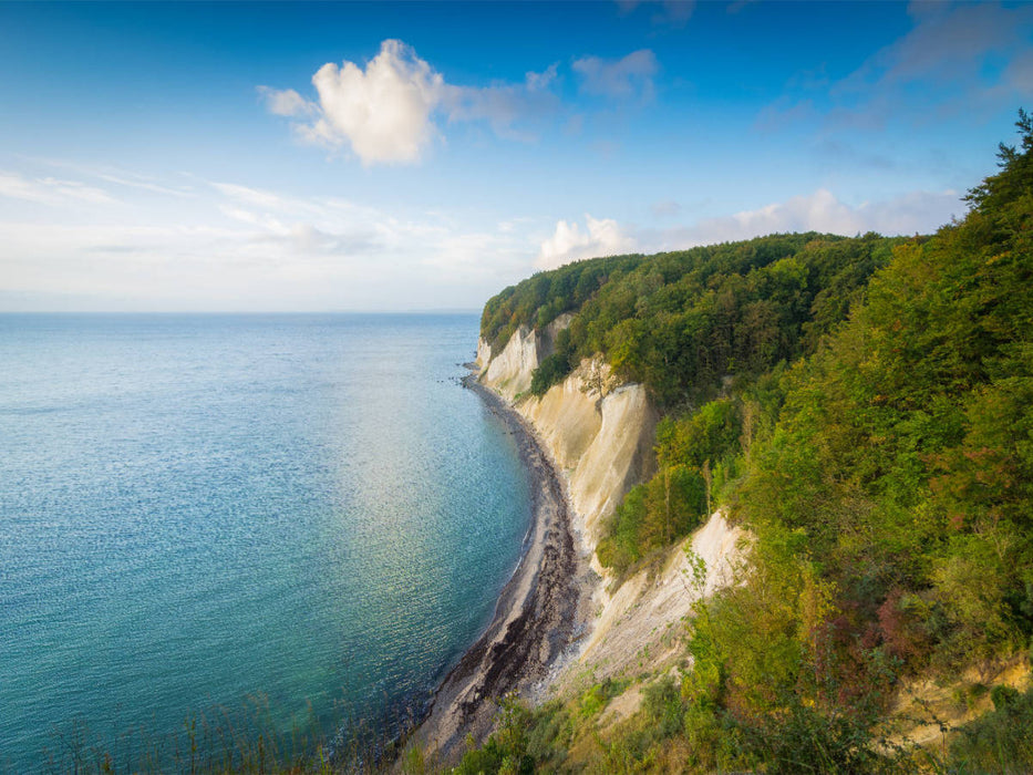 Kreideküste auf Insel Rügen - CALVENDO Foto-Puzzle'