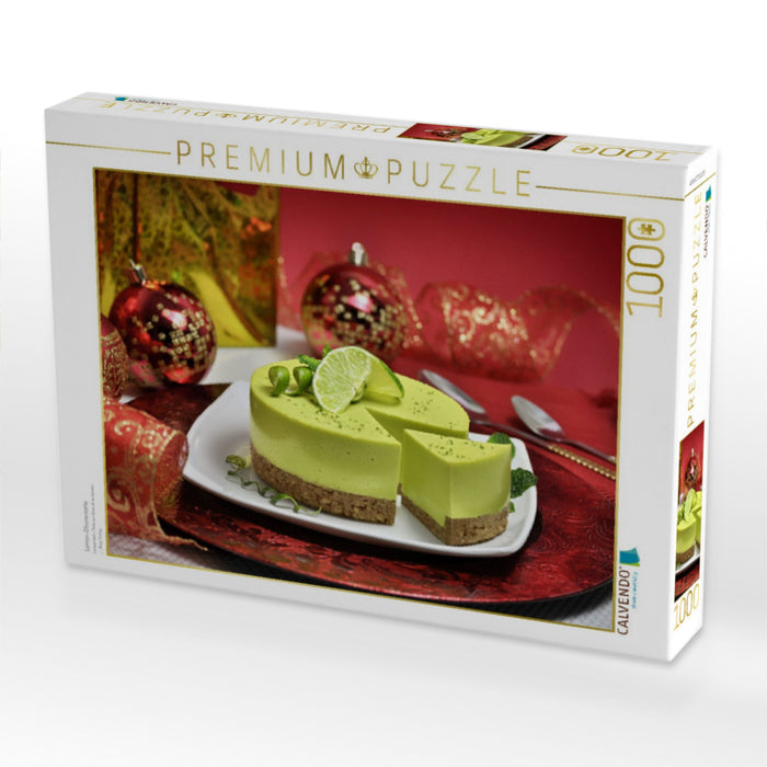 Lemon-Zitronentorte - CALVENDO Foto-Puzzle'