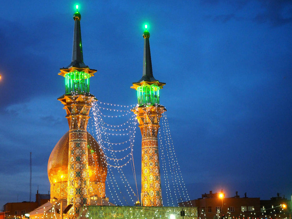 Imamzade Abdullah Moschee, Hamadan - CALVENDO Foto-Puzzle'