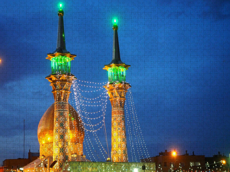 Imamzade Abdullah Moschee, Hamadan - CALVENDO Foto-Puzzle'