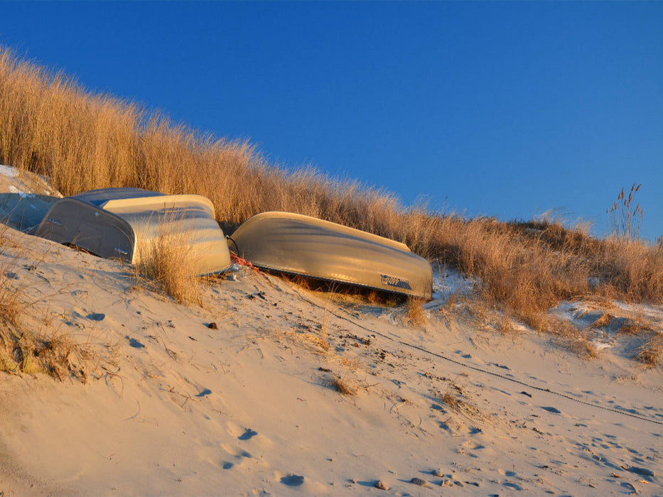 Boats in the evening sun - CALVENDO photo puzzle 