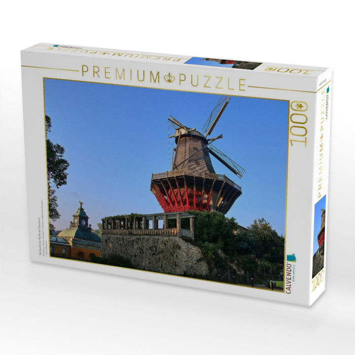 Die berühmte Mühle bei Sanssouci - CALVENDO Foto-Puzzle'