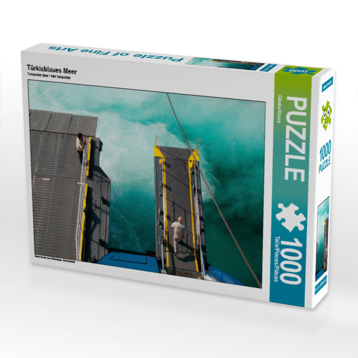 Turquoise sea - CALVENDO photo puzzle 