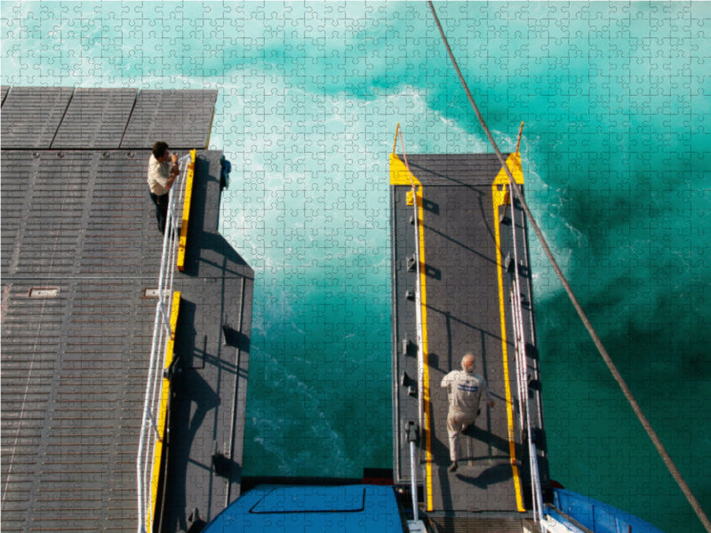 Turquoise sea - CALVENDO photo puzzle 