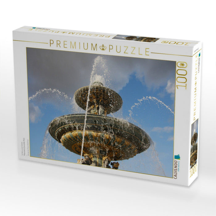Place de la Concorde, Paris - Puzzle photo CALVENDO 