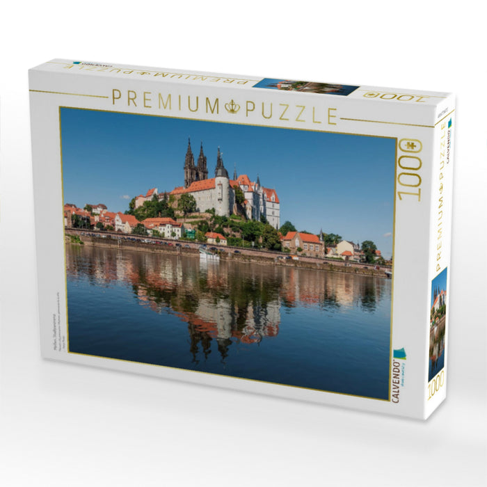 Meißen, Stadtpanorama - CALVENDO Foto-Puzzle'
