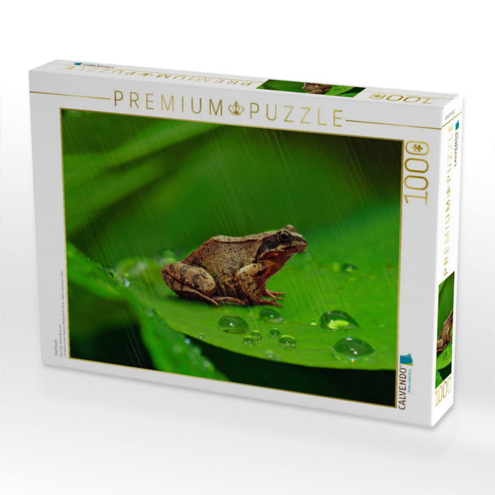 Grasfrosch - CALVENDO Foto-Puzzle'