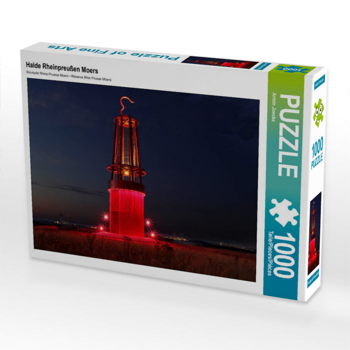 Halde Rheinpreußen Moers 1000 Teile Puzzle quer - CALVENDO Foto-Puzzle'