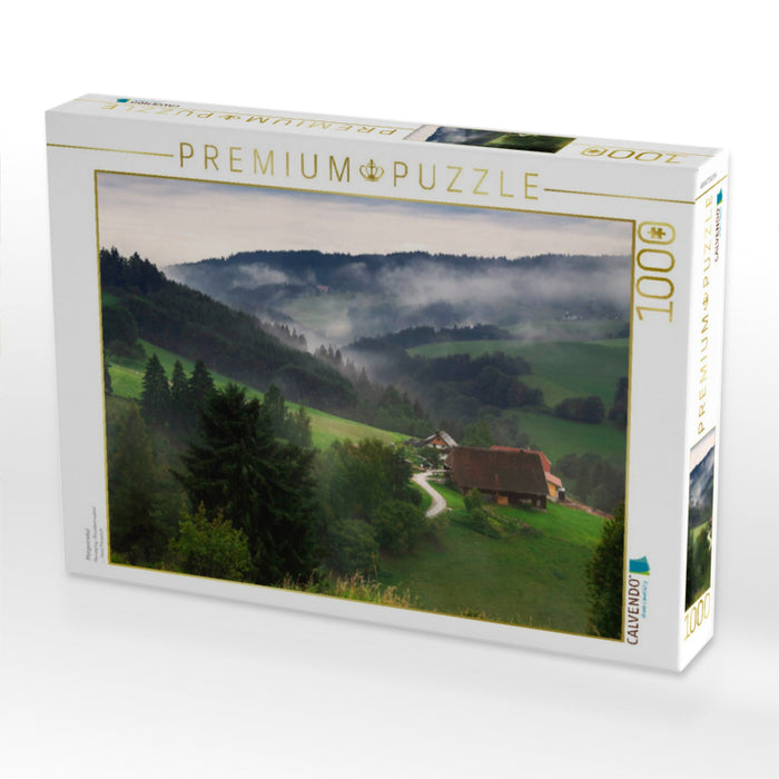 Morgennebel - CALVENDO Foto-Puzzle'