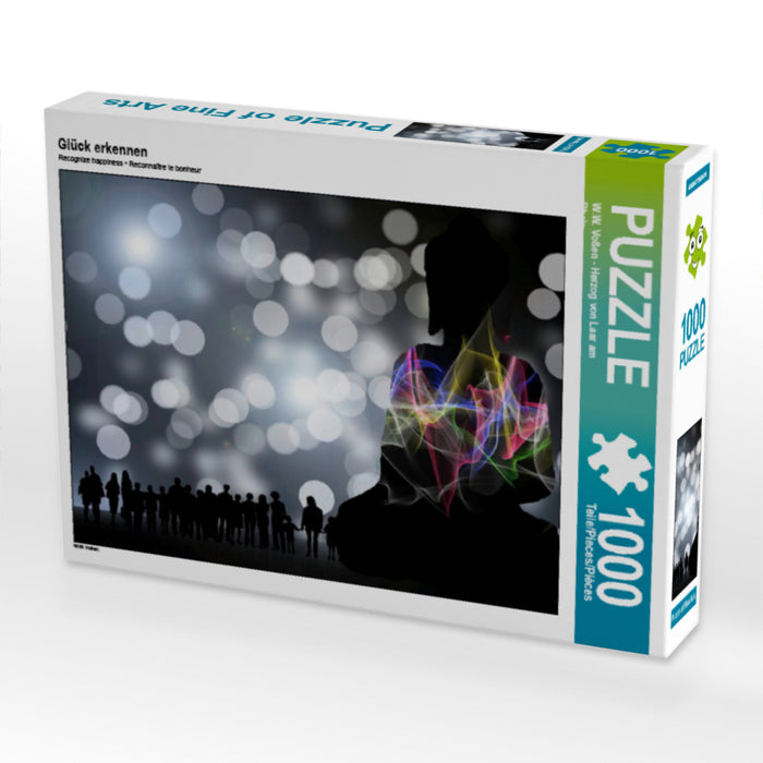 Reconnaître le bonheur - Puzzle photo CALVENDO 