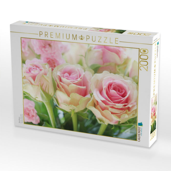 Rosa Rosen - CALVENDO Foto-Puzzle'