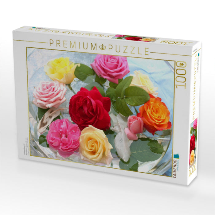Rosenpotpourri - CALVENDO Foto-Puzzle'