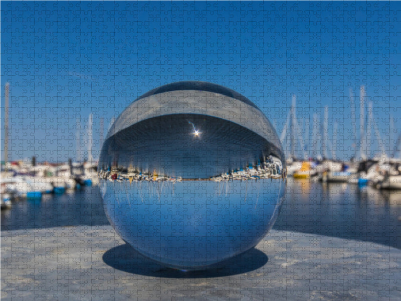Kühlungsborn - Hafen 1000 Teile Puzzle quer - CALVENDO Foto-Puzzle'