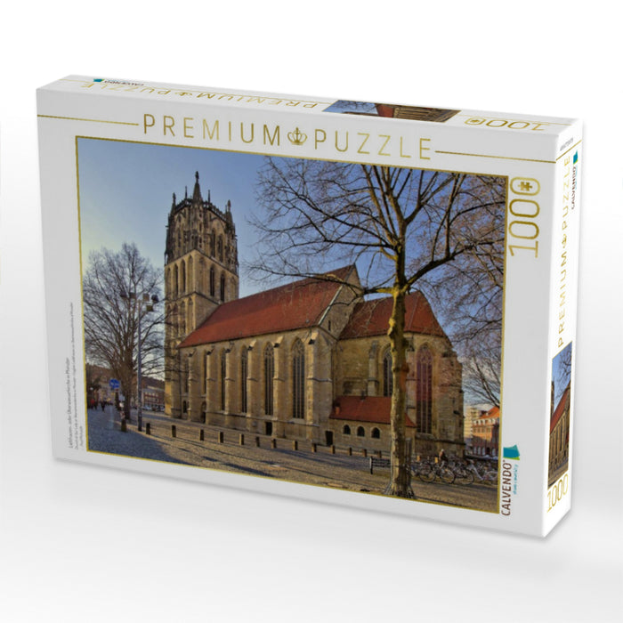 Liebfrauen- oder Überwasserkirche in Münster - CALVENDO Foto-Puzzle'