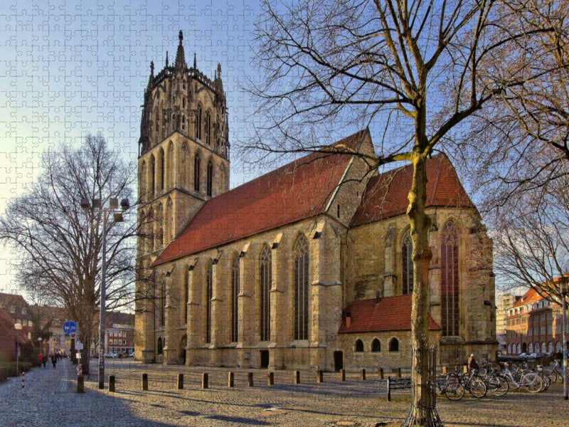 Liebfrauen- oder Überwasserkirche in Münster - CALVENDO Foto-Puzzle'