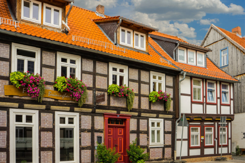 Premium Textil-Leinwand Ein Motiv aus dem Kalender Wernigerode Impressionen