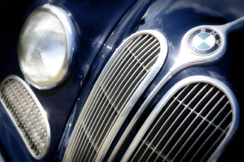 Premium Textil-Leinwand BMW 501, 1956